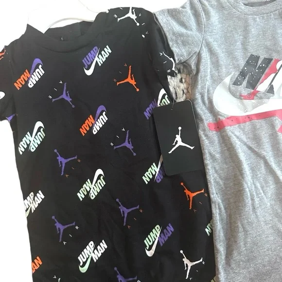 NWT Nike Air Jordan Jumpman Romper Lot Set 3-6 months - Picture 2 of 3